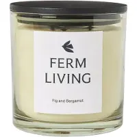 Ferm Living Vitto Geurkaars Light Celendon (Fig and Bergamot scent) | 12 cm