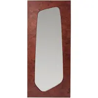 Ferm Living Folia spiegel Dark stained burl, 135 cm