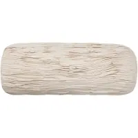 Ferm Living Falda smocked bolster cylinderkussen Undyed