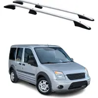 Omtec dakdrager 2620930, geschikt voor beide zijden van het dak van de FORD TRANSIT CONNECT (P65, P70, P80), gemaakt van aluminium
