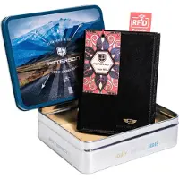 Peterson - Klassieke Leren Heren Portemonnee - Verticaal - RFID Beveiligd - Groot