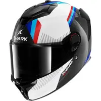Shark Spartan GT Pro Dokhta Carbon Zwart Wit Blauw Integraalhelm Maat XL