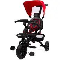 Zesso Driewieler met Duwstang Reina Rood