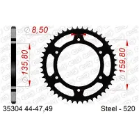 DC AFAM 35304 Achtertandwiel