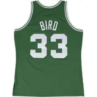 Mitchell & ness Shirt 'Boston Celtics' groen / wit