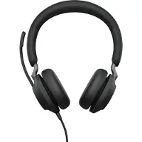 Jabra Evolve2 40 UC Stereo USB-A Headset Zwart