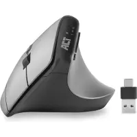 ACT AC5155 Bluetooth Ergonomic Mouse USB-C/USB-A