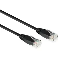 ACT CAT6 LAN-kabel, 2 meter, Ethernet, 10/100/1000 Mbit/s, RJ45, U/UTP netwerkkabel, 250 MHz, PoE, massieve koperen geleiders, geschikt voor switch, router, patchpanel, TV, PC en laptop - AC4002