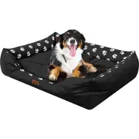 TexCorp Waterdicht Hondenkussen L (84x65cm) - Comfortabele hondensofa met matras