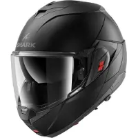 Shark Oxo Dark Shadow Mat Zwart Mat KMA Systeemhelm Maat L
