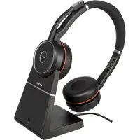 Jabra Evolve 75 SE UC Stereo Office Headset + Charging Stand