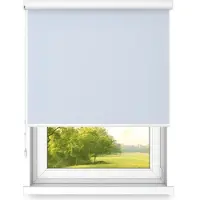 Time4blinds Vrijhangend Rolgordijn in Aluminium Cassette – Keukenzonwering voor Ramen – Slaapkamerjaloezieën voor Ramen – Rolluiken voor Ramen voor Binnen – 1100x2500mm – Grijs Blauw – Rechtszijdig