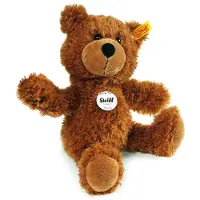 Steiff Knuffel - Charlie Teddy Bear - 30 cm - Brown - - OneSize - Knuffels