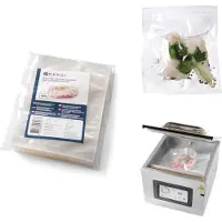 Hendi - Sous-vide Kookzakken - 150x250 mm - Nylon/Polyethyleen