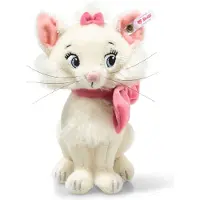 Steiff knuffel, Disney Aristokat, Marie, wit (18 cm)