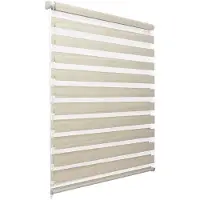 Sol Royal DL2 †“ Rolgordijn Lichtdoorlatend 65x150 cm Linnen †“ Duo Rolgordijn zonder Boren †“ Klembevestiging