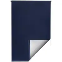 Sol Royal T42 – Thermisch rolgordijn verduisterend 120x160 cm blauw – Zonder boren