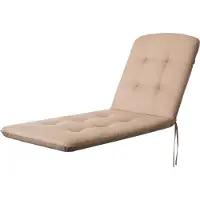Hobbygarden Beatriz Beige - Ligkussen - Lang - Comfortabel - Beige - Duurzaam 185 x 60 cm