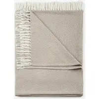 Bonprix Plaid met franjes maat fauteuil 240/250 cm