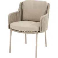 4 Seasons Outdoor 4SO Bernini dining tuinstoel latte - |