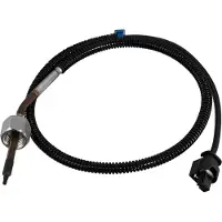 Hella Temperatuursensor uitlaatgas, 2-polig, 620 mm kabel, , geschikt voor o.a. Mercedes-Benz C-klasse