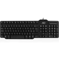 ACT AC5475 Keyboard USB Smart Card ID Reader