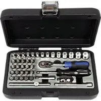 Projahn Professionele dopsleutelkoffer - 1/4" maat - 40-delig