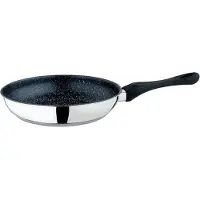 Mepra Braadpan Fantasia Stone Zwart 24 cm