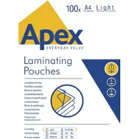 Apex Lamineerhoezen 75 micron A4 (100 stuks)