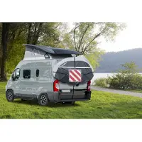 Brunner Fietshoes voor 4 Fietsen - Waterafstotend Polyester - Met Waarschuwingsbordvak - Geschikt voor Transport - Universele Pasvorm - Lichtgewicht en Duurzaam