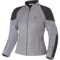 SHIMA Jet Waterproof Dames Grijs Textiele Motorjas Maat XS