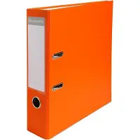 Exacompta 20x Ordner met hefboom in PP /karton - rug van 80mm - A4 - Oranje - 918414B