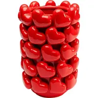 Kare Vaas rood harts