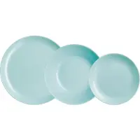 Luminarc Serviesset Luminarc Diwali Turquesa Turkoois Glas 18 Onderdelen