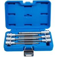 Bgs Bitset Vierkantaandrijving 12,5 mm (1/2") Binnenzeskant met kogelkop 5 - 12 mm ... (12,5 mm)