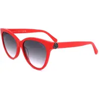 Moncler Zonnebril ML0283 55/15/140 Glanzend rood Acetaat VROUW ML0283