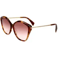 Lanvin Zonnebril LNV609S 59/13/140 Licht havana Acetaat VROUW LNV609S