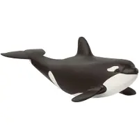 Schleich Wild Life, orka-jong, speelfiguur