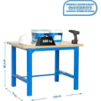 Simonwork (bancos De Trabajo) Bt6 Werkbank 865x1200x750 Mm