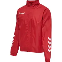 Hummel Sportjas rood / wit