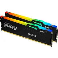 Kingston FURY Beast RGB - DDR5 - Set - 16 GB: 2 x 8 GB