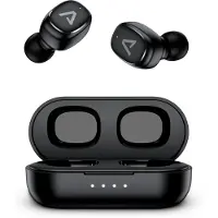 Lamax Dots3 In Ear headset Bluetooth Stereo Zwart Indicator voor batterijstatus, Oplaadbox, Volumeregeling, Bestand tegen zweet, Touchbesturing, Waterafstotend