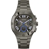 GUESS Analoog horloge blauw / zilver / wit