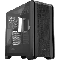 Preyon Nest Windy - PC Case - Behuizing - Compatibel voor Micro-ATX, Mini-ITX - Zonder voeding - Zwart