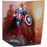 Mcfarlane Toys Marvel Collection PVC Statue 1/10 Captain America (All-New Captain America #1) 17 cm Beeld