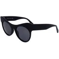 Moncler Zonnebril ML0217 P 55/21/150 Mat zwart Acetaat MAN ML0217 P