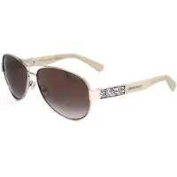 Jimmy Choo Zonnebril BABA/S 59/13/135 Lichtgoud crème Roestvrij staal VROUW BABA/S