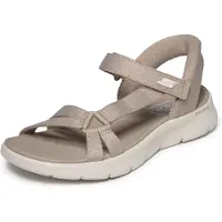 SKECHERS Go Walk Flex Sandal - Illuminate, vrijetijdsschoen, dames, wit