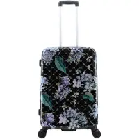 Elle Floret Harde Reiskoffer 68 cm - Medium - Zwart - Zwart / Medium