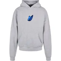 MT Sweatshirt 'Le Papillon' blauw / grijs / zwart / offwhite